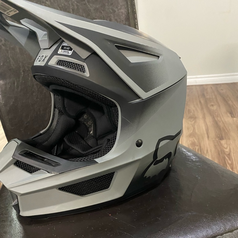 Fox racing helmet
